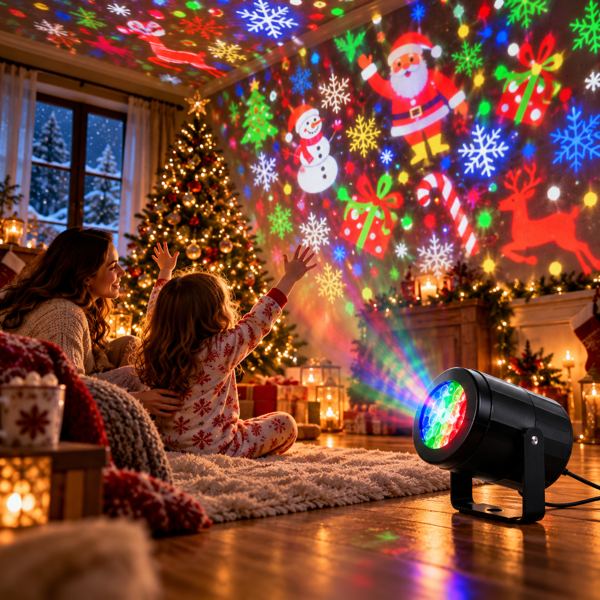 Proyector Navideño