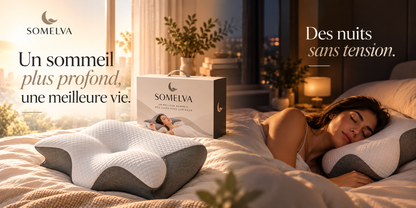 Dormir sur le côté avec l'oreiller Somelva